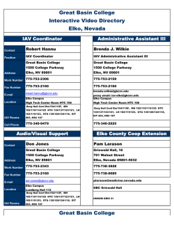 IAV Directory - Great Basin College