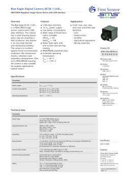 data sheet - SMS Silicon Micro Sensors GmbH