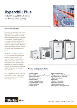 Industrial Water Chillers for Precision Cooling, Hyperchill