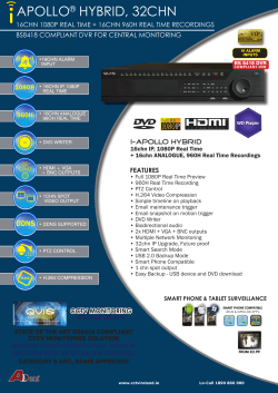 32 Channel Hybrid CCTV Recorder with 16 Channel