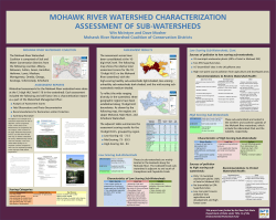 Mohawk Subwatershed Assessments