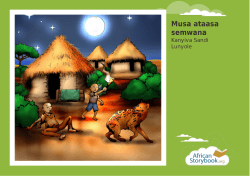 Musa ataasa semwana - African Storybook Project