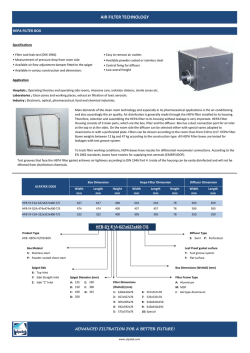 HEPA Filter Box