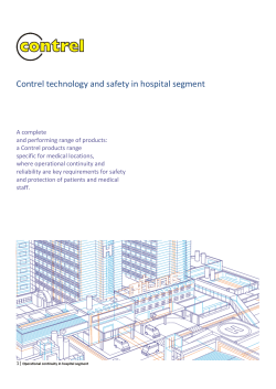 Contrel technology and safety in hospital segment