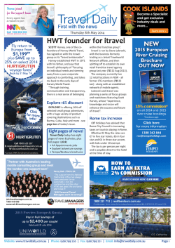 HWT founder for itravel