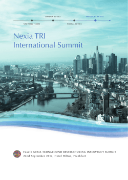 Nexia TRI International Summit