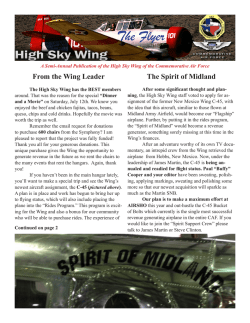 HSW Flyer07-14BC - The High Sky Wing
