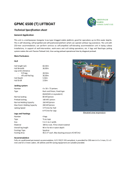 GPMC 6500(T) Liftboat Brochure Download