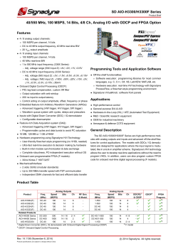 SD AIO-H3300/H3300F Series Product Brief