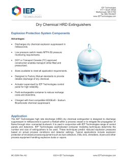 Dry Chemical HRD Extinguishers