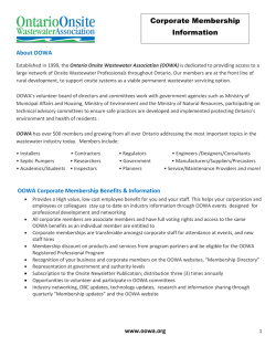 Download a Corporate Membership Application (PDF)