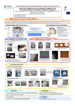 bioactive trabecular-like coatings to improve the