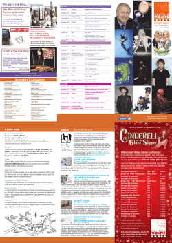 A3 Brochure - Hertford Theatre