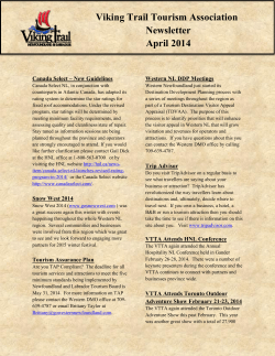 VTTA Newsletter PDF - April 2014