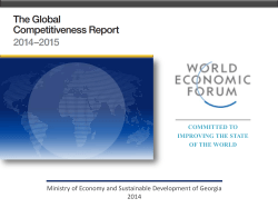 The Global Competitiveness Index 2014-2015