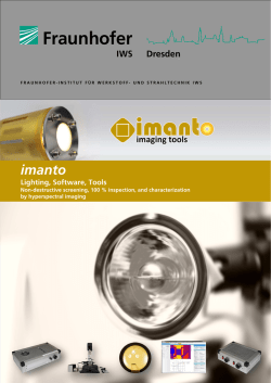imanto - Fraunhofer IWS