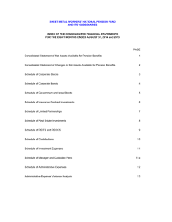 August 31, 2014 Unaudited Financial Statement