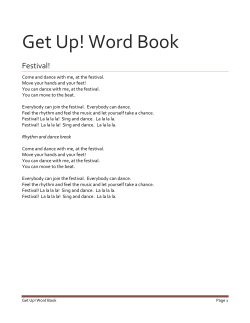 Get Up! Word Book