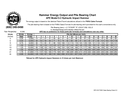 APE HIH FHWA Gates Bearing Charts