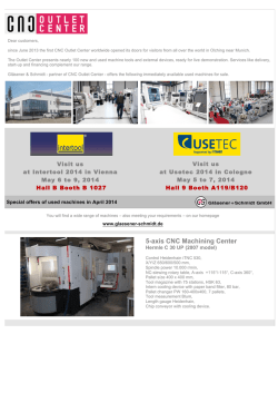 - 5-axis CNC Machining Center