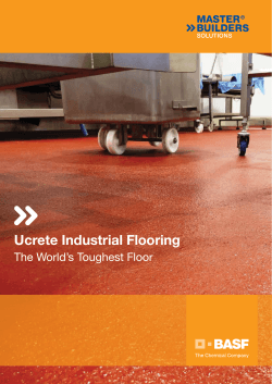 Ucrete Industrial Flooring