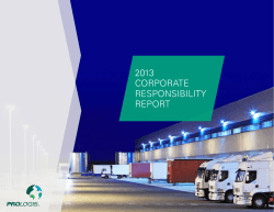 2013 corporate responsibility report