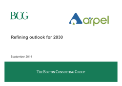 Refining outlook for 2030
