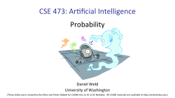 Uncertainty - University of Washington