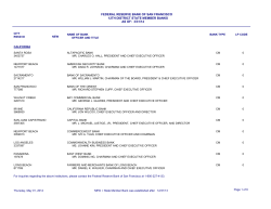 2014:Q1 - Federal Reserve Bank of San Francisco