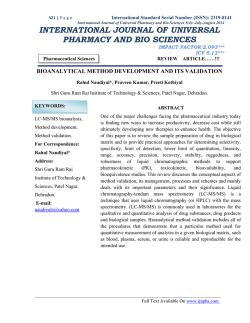 international journal of universal pharmacy and bio sciences