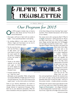 2015 Newsletter (672kb PDF)