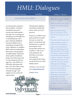 HMU: Dialogues - Harrison Middleton University