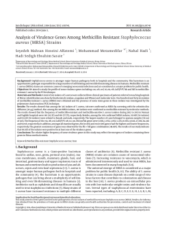 Full Text (PDF) - Jundishapur Journal of Microbiology