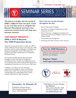 VGM Orlando Seminar Flyer
