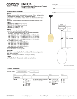 cmcfpl - ConTech Lighting