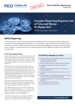 Siron ® FATCA Reporting Factsheet (PDF, 1.151 KB)