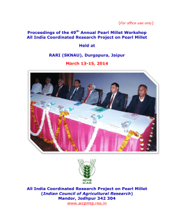 Proceedings of Workshop 2013-14