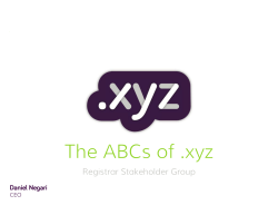 The ABCs of .xyz - xyz Domain Names | Join Generation XYZ