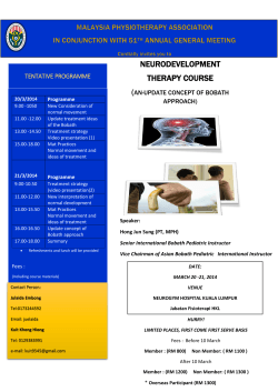 NEURODEVELOPMENT THERAPY COURSE 0