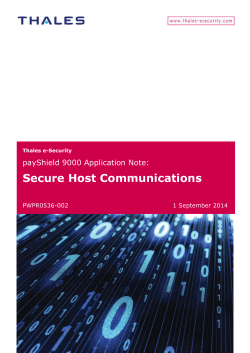 Secure Host Communications