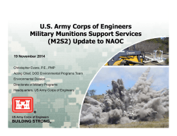 6.USACE M2S2 Update (Evans 19Nov14)