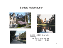 Schloss Waldthausen Info Package.pptx