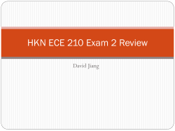 HKN ECE 210 Exam 2 Review