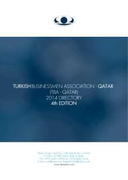 TBA-Qatar Directory, 2014
