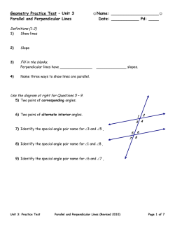 Pre-NVACS Practice Test