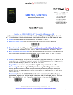 Download the KDC200 Setup Document