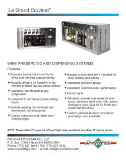 Download the Le Grand Cruvinet Spec Sheet