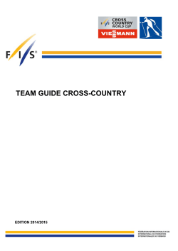 FIS Cross-Country World Cup Team Info