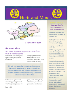 Herts and Minds - UKIP Hemel Hempstead