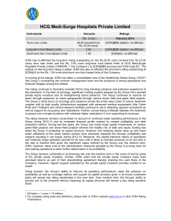 HCG Medi-Surge Hospitals Private Limited